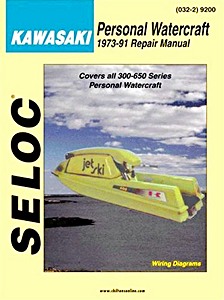 Livre: Kawasaki Jet Ski Personal Watercraft (1973-1991) - Repair Manual 