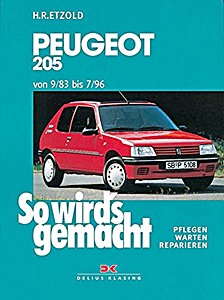 Boek: [SW 070] Peugeot 205 - Benziner und Diesel (09/1983-07/1996)