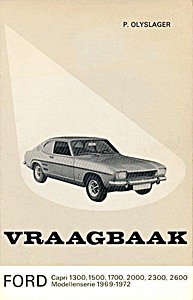 Boek: Ford Capri 1300, 1500, 1700, 2000, 2300, 2600 (modellenserie 1969-1972) - Vraagbaak