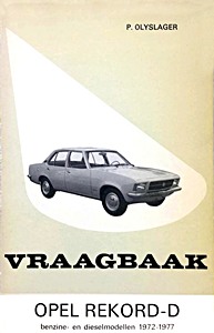 Boek: Opel Rekord D - benzine en diesel (1972-1977)