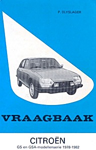 Boek: Citroen GS en GSA (modellenserie 1978-1982)