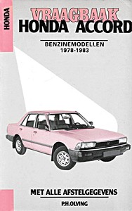 Boek: Honda Accord - benzinemodellen (1978-1983)