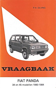 Boek: Fiat Panda - 34 en 45 modellen (1980-1984) - Vraagbaak