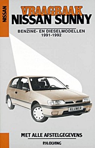 Boek: Nissan Sunny-Benzine en Diesel (1991-1992)