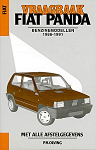 Boek: Fiat Panda - benzinemodellen (1986-1991) - Vraagbaak