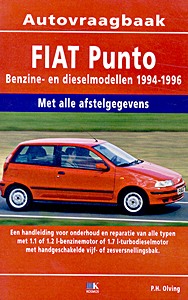 Boek: Fiat Punto-Benzine en Diesel (1994-1996)