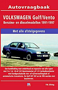 Boek: VW Golf-Benzine en Diesel (1991-1997)