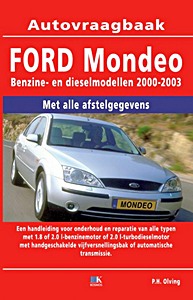 Boek: Ford Mondeo-Benzine en Diesel (2000-2003)