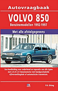 Boek: Volvo 850 - Benzinemodellen (1992-1997)