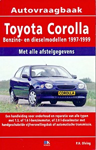 Boek: Toyota Corolla - benzine- en dieselmodellen (1997-1999) - Autovraagbaak