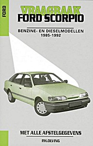 Boek: Ford Scorpio-Benzine en Diesel (1985-1992)