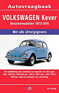 Boek: Volkswagen Kever 1200 en 1300 (1973-1976) - Autovraagbaak