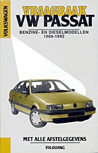 Boek: VW Passat Benzine- en dieselmodellen 1988-1992