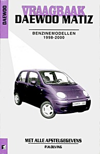 Boek: Daewoo Matiz Benzinemodellen 1998-2000