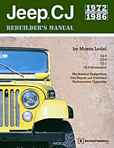 Portada manual Jeep CJ Rebuilder's Manual: 1972 to 1986