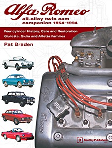 Okładka instrukcji napraw Alfa Romeo All-Alloy Twin Cam Companion 1954-1994