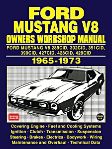 Livre: Ford Mustang V8 (1965-1973) - Owners Workshop Manual