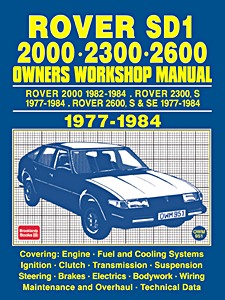 Book: Rover SD1 2000, 2300 and 2600 (1977-1984) - Owners Workshop Manual