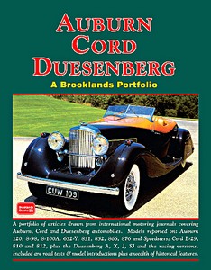 Boek: Auburn - Cord - Duesenberg - Brooklands Road Test Portfolio