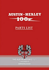 Boek: Austin-Healey 100 (BN1 & BN2) - Official Parts List 