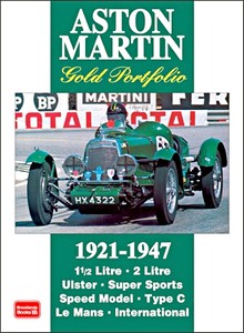 Buch: Aston Martin (1921-1947) - Brooklands Gold Portfolio