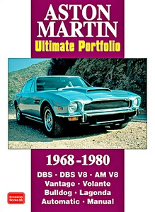 Boek: Aston Martin (1968-1980) - Brooklands Ultimate Portfolio