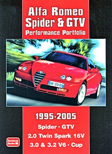 Livre: Alfa Romeo Spider & GTV (1995-2005) - Brooklands Performance Portfolio