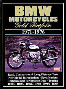 Livre: BMW Motorcycles Gold Portfolio 1971-1976