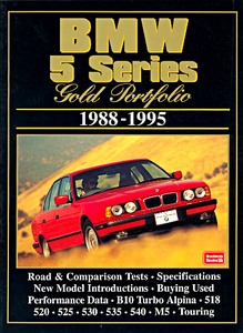 Book: BMW 5 Series (1988-1995) - Brooklands Gold Portfolio