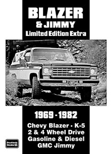 Książka: Chevrolet Blazer & GMC Jimmy (1969-1982) - Brooklands Portfolio