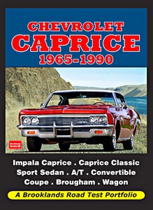 Boek: Chevrolet Caprice (1965-1990) - Brooklands Road Test Portfolio