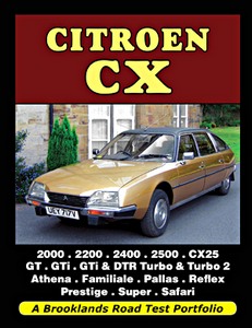 Book: Citroën CX - Brooklands Road Test Portfolio