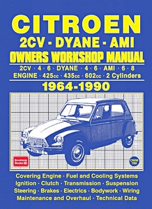 Książka: [AB789] Citroen 2CV, Dyane, Ami (1964-1990)