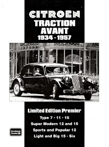 Livre: Citroën Traction Avant (1934-1957) - Brooklands Portfolio