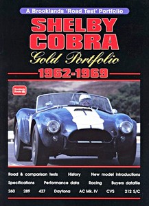 Boek: Shelby Cobra (1962-1969) - Brooklands Gold Portfolio