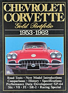 Książka: Chevrolet Corvette (1953-1962) - Brooklands Gold Portfolio