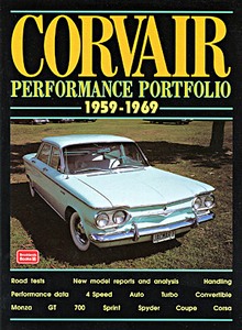 Buch: Chevrolet Corvair 1959-1969 - Brooklands Performance Portfolio