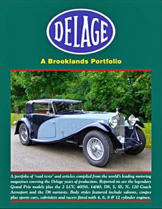 Livre : Delage - A Brooklands Portfolio