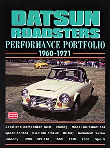 Boek: Datsun Roadsters (1960-1971) - Brooklands Performance Portfolio