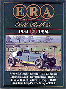 Livre : ERA (1934-1994) - Brooklands Gold Portfolio