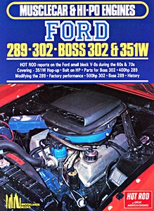 Książka: Ford 289-302-Boss 302-351W (Musclecar & Hi Po Engines)