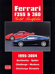 Książka: Ferrari F355 & 360 (1995-2004) - Brooklands Gold Portfolio