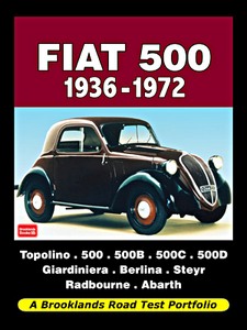 Buch: Fiat 500 (1936-1972) - Brooklands Road Test Portfolio