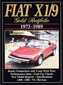 Książka: Fiat X1/9 1973-1989