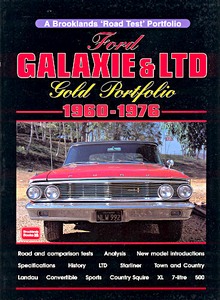 Livre: Ford Galaxie & LTD 1960-1976 - Brooklands Gold Portfolio