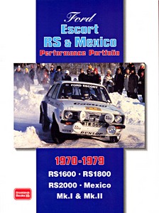 Książka: Ford Escort RS & Mexico (1970-1979) - Brooklands Performance Portfolio