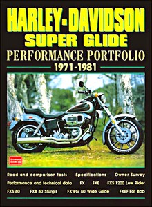 Livre : Harley-Davidson Super Glide (1971-1981) - Brooklands Performance Portfolio