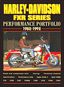 Book: Harley-Davidson FXR Series 1982-1992 - Brooklands Performance Portfolio