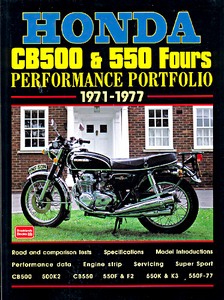 Livre: Honda CB500 & 550 Fours 71-77