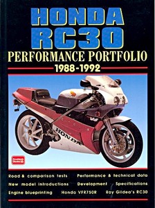 Livre: Honda RC30 (1988-1992) - Brooklands Performance Portfolio